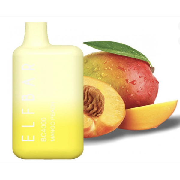 Одноразовая Pod Система Elf Bar Bc4000 Mango Peach на 4000 затяжок — купить
