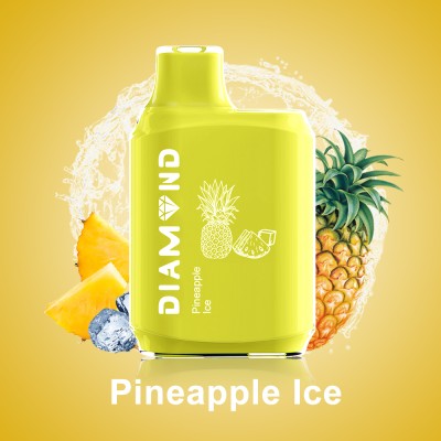 Одноразовая Pod Система Mosmo Diamond 4000 Pineapple Ice на 4000 затяжок - купити