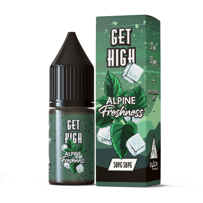 Рідина Black Triangle Get High Salt 10ml/50mg Alpine Freshness - купити