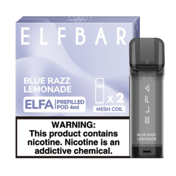 Картридж ELF BAR ELFA 50mg/4ml Blue Razz Lemonade — купити