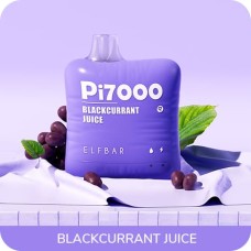 Одноразовая Pod Система Elf Bar Pi7000 Blackcurrant Juice