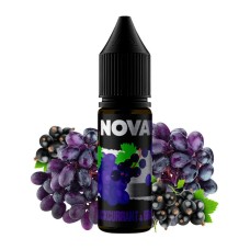 Рідина NOVA Salt 15ml/65mg Blackcurrant&Grape