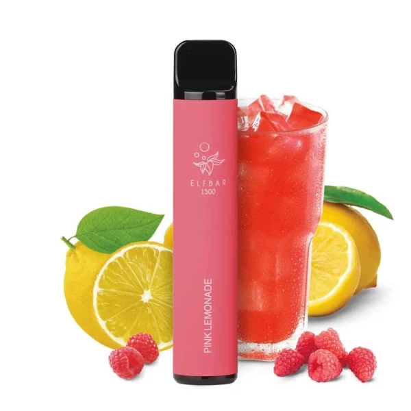 Одноразова POD система ELF BAR 1500 Pink Lemonade на 1500 затяжок — купити