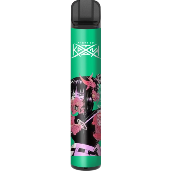 Одноразова POD система Katana 2000 Coconut Melon на 2000 затяжок — купити