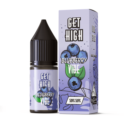 Жидкость Black Triangle Get High Salt 10ml/30mg Blueberry Vibe - купити