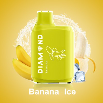 Одноразовая Pod Система Mosmo Diamond 4000 Banana Ice на 4000 затяжок - купити