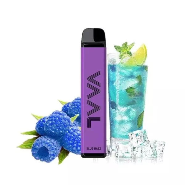 Одноразова POD система Joyetech VAAL 1800M Blue Razz на 1800 затяжок — купити