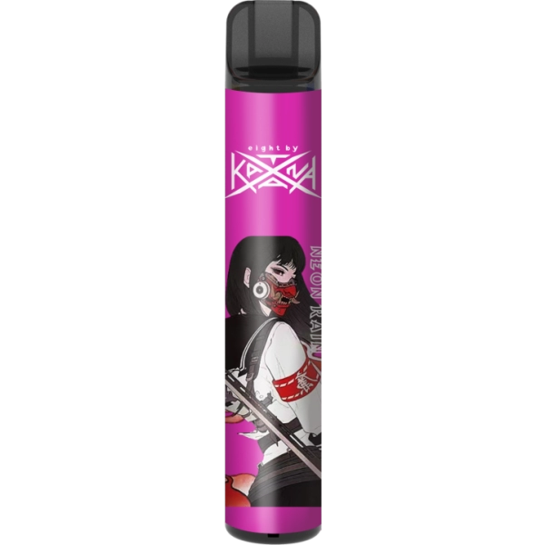 Одноразова POD система Katana 2000 Neon Rain на 2000 затяжок — купити