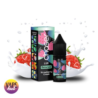 Жидкость Chaser Salt Lux 11ml/30mg Strawberry Cream - купити