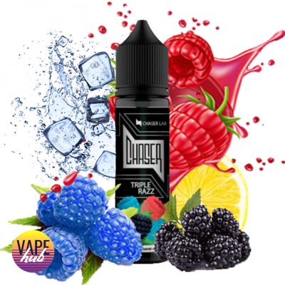 Рідина Chaser Lab Black 60 мл 0 мг - Triple Razz Ice - купити