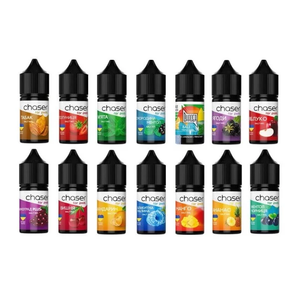 Рідина Chaser For Pods Salt 30 мл — купити