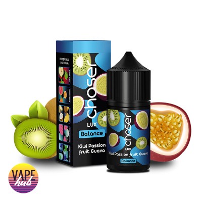 Жидкость Chaser Salt Lux 30ml/50mg Kiwi Passion Fruit Guava - купити