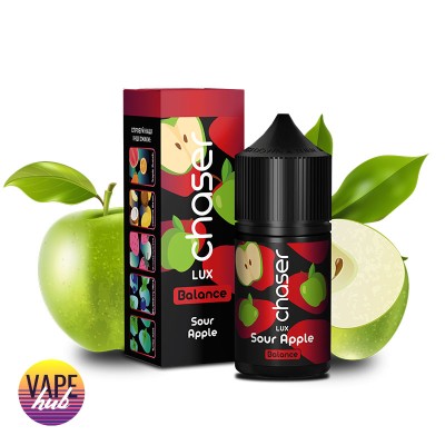 Жидкость Chaser Salt Lux 30ml/50mg Sour Apple - купити