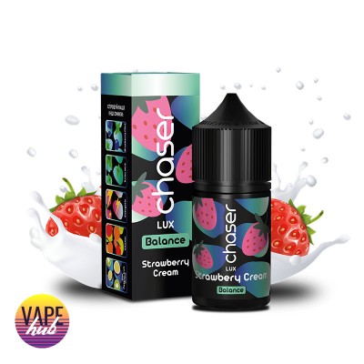 Рідина Chaser Salt LUX 30ml/30mg Strawberry Cream - купити