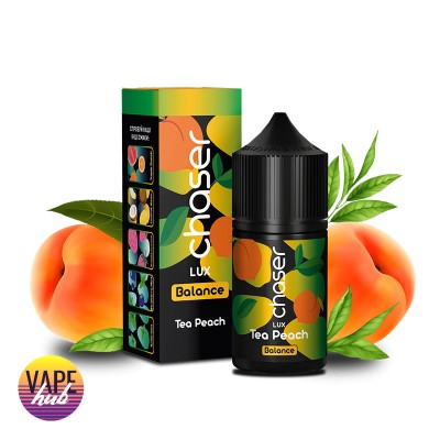 Рідина Chaser Salt LUX 30ml/30mg Peach Tea - купити