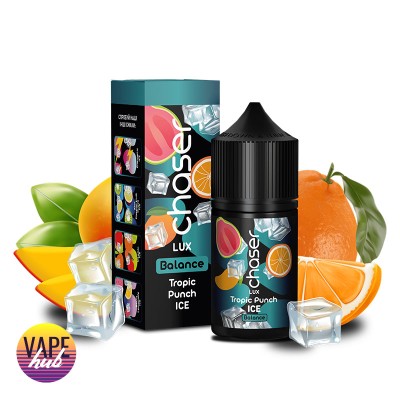 Жидкость Chaser Salt Lux 30ml/65mg Tropic Punch Ice - купити