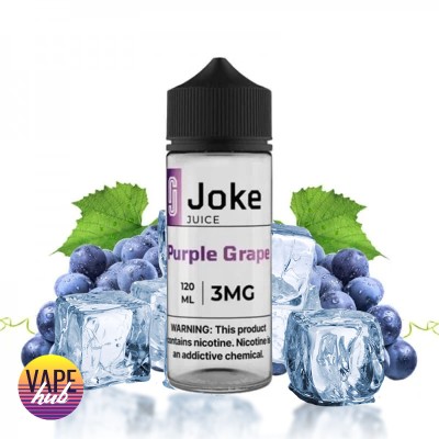 Жидкость Joke Ice 120 Мл 3 Мг Purple Grape - купити