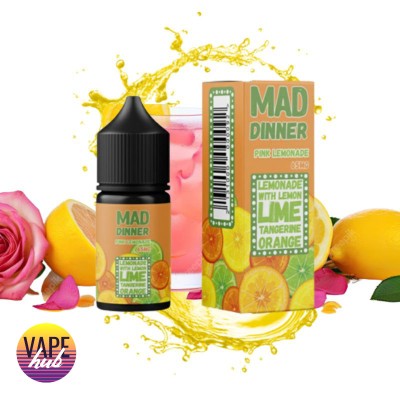 Жидкость Mad Dinner 30 Мл 50 Мг Pink Lemonade - купити