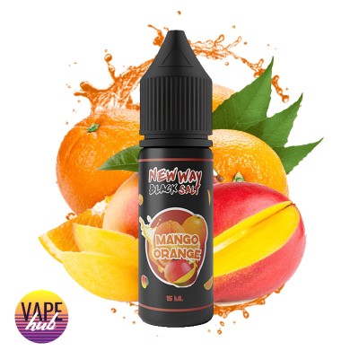 Жидкость New Way Salt Black 15 Мл 45 Мг Mango Orange - купити