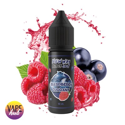 Жидкость New Way Salt Black 15 Мл 65 Мг Raspberry Currant - купити