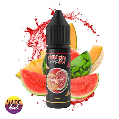 Жидкость New Way Salt Black 15 Мл 65 Мг Watermelon Melon - купити