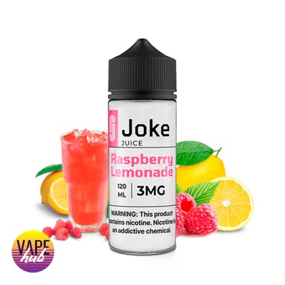 Жидкость Joke 120 Мл 3 Мг Raspberry Lemonade - купити