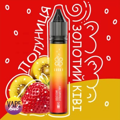 Рідина Lucky Salt 30 мл 50 мг - Gold Kiwi Strawberry - купити