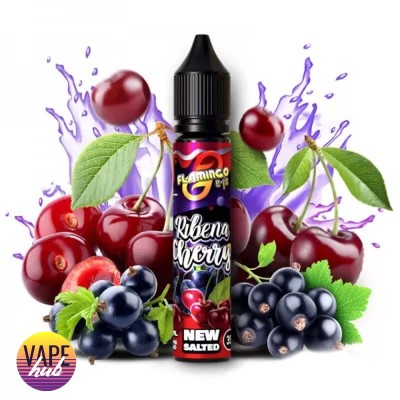 Жидкость Flamingo New Salted 30 Мл 35 Мг Ribena Cherry - купити