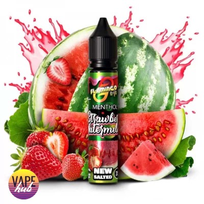 Жидкость Flamingo New Salted 30 Мл 50 Мг Strawberry Watermelon - купити