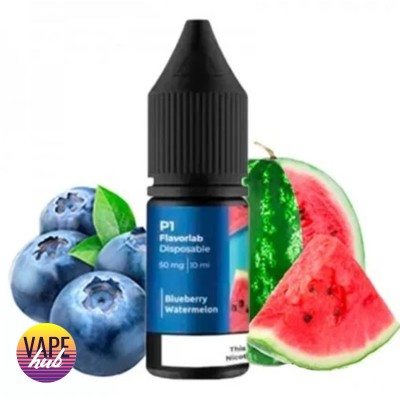 Жидкость Flavorlab P1 10 Мл 50 Мг Blueberry Watermelon - купити