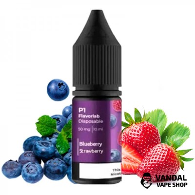 Жидкость Flavorlab P1 10 Мл 50 Мг Blueberries Strawberry - купити