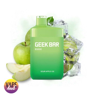 Одноразовая Pod Система Geek Bar B5000 Sour Apple на 5000 затяжок - купити