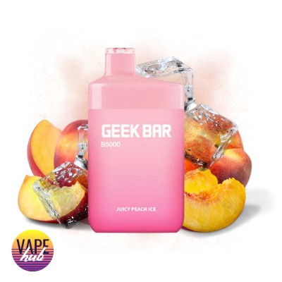 Одноразовая Pod Система Geek Bar B5000 Juice Peach Ice на 5000 затяжок - купити