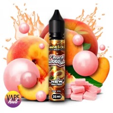 Жидкость Marvellous Brew New Salted 30 Мл 35 Мг Peach Bubblegum