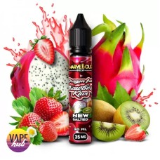 Жидкость Marvellous Brew New Salted 30 Мл 50 Мг Dragon Fruity Strawberry Kiwi