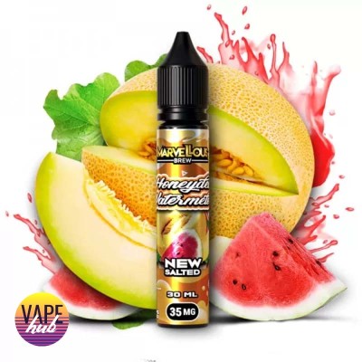 Жидкость Marvellous Brew New Salted 30 Мл 50 Мг Honeydew Watermelon - купити