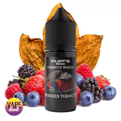 Рідина PUFS 9000 30 мл 30 мг - Berries Tobacco - купити