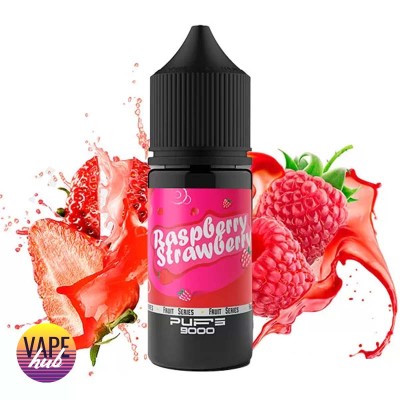 Жидкость Pufs 9000 30 Мл Мг Raspberry Strawberry - купити