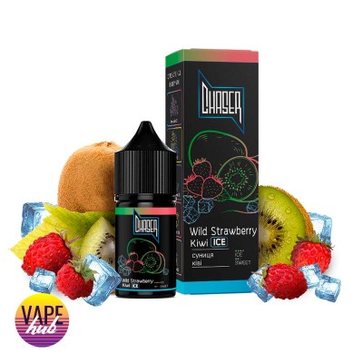 Жидкость Chaser Black New 30 Мл 50 Мг Wild Strawberry Kiwi Ice - купити