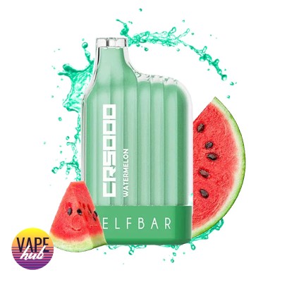 Одноразовая Pod Система Elf Bar Cr5000 Watermelon на 5000 затяжок - купити