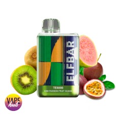 Одноразовая Pod Система Elf Bar Te6000 Kiwi Passion Fruit Guava