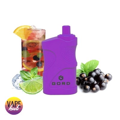 Одноразовая Pod Система Gord 4000 Blackcurrant Lemonade на 4000 затяжок - купити