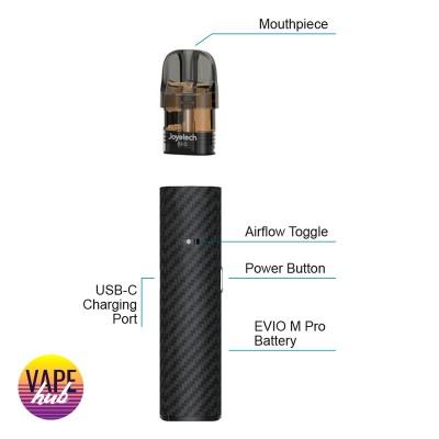 Joyetech Evio M Pro - Carbon Fiber Black - купити