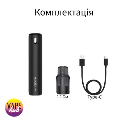 POD система ASPIRE OBY Jet Black - купити