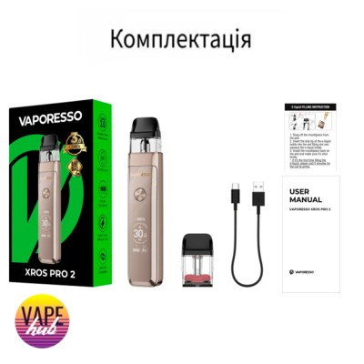 Фото - Pod система Vaporesso Xros Pro 2 (Original) Pod система Vaporesso Xros Pro 2 (Original) - купити