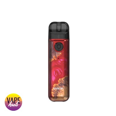 POD система Smok Novo 4 Mini Kit (Original) - Red Stabilizing Wood - купити