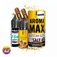 Набор Aroma MAX Salt Strong 30 мл 50 мг - Captain Black