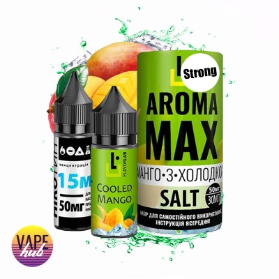 Набор Aroma MAX Salt Strong 30 мл 50 мг - Cooled Mango - купити