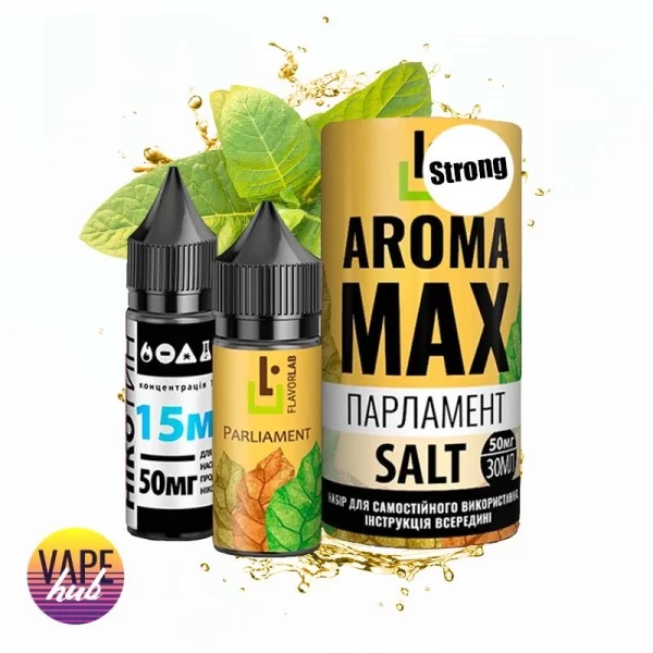 Набір Aroma MAX Salt 30 мл 50 мг - Parliament — купити