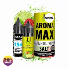 Набор Aroma MAX Salt Strong 30 мл 50 мг - Lime Strawberry